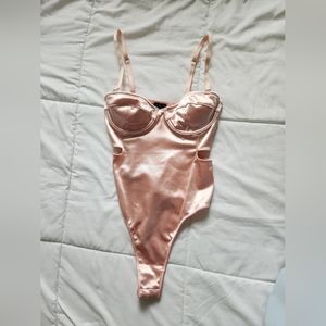 Size S Urban Outfitters Satin Bodysuit